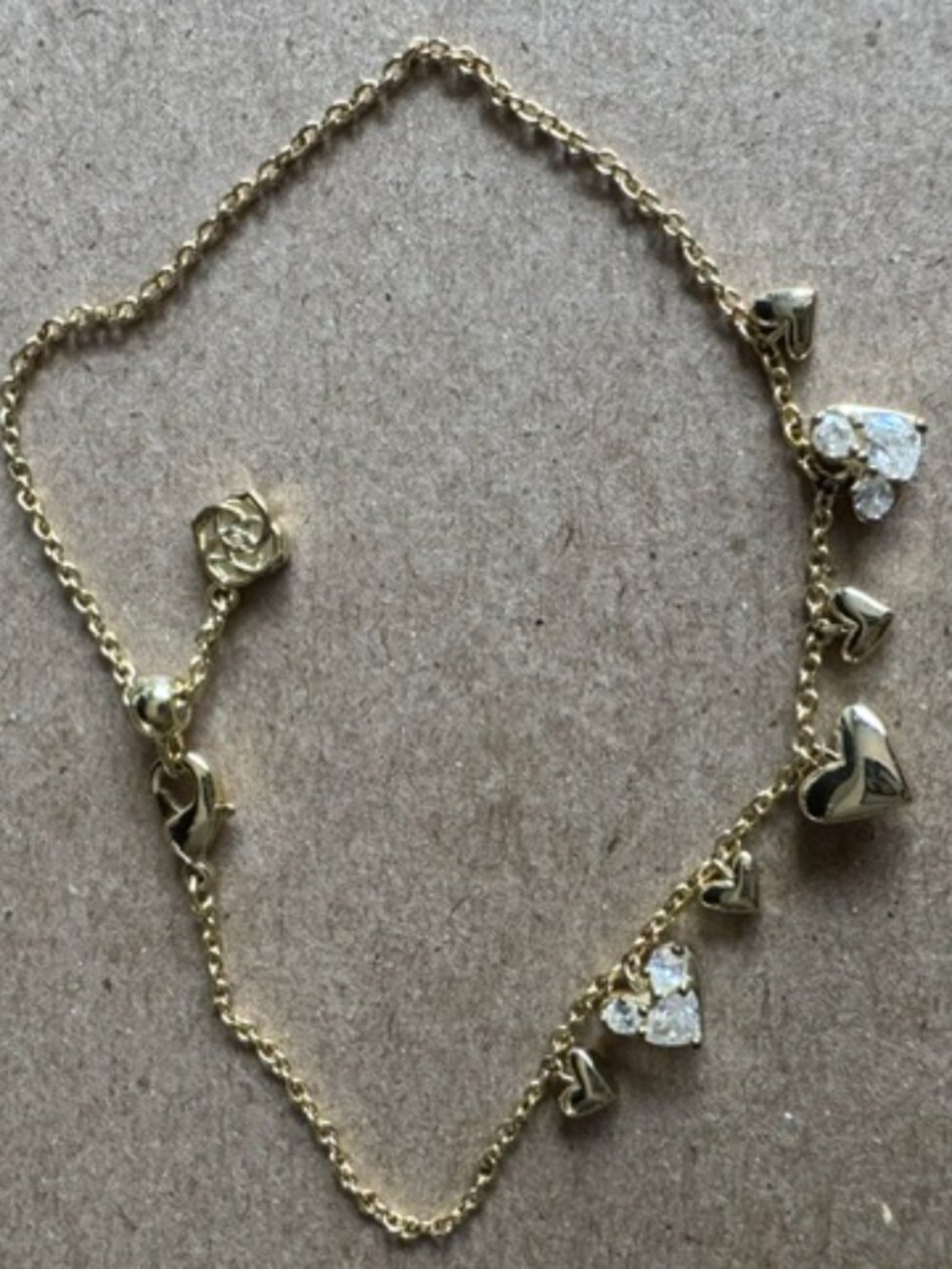 KENDRA SCOTT HEART DELICATE CHAIN BRACELET